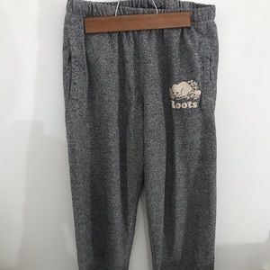 Salt and pepper roots sweatpants